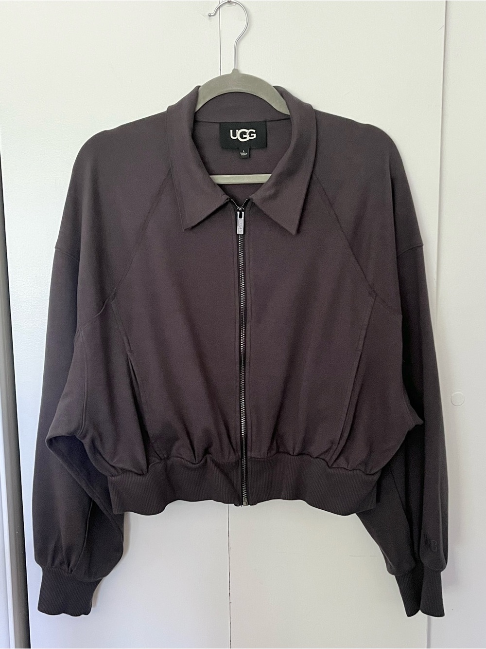 UGG Nalani Cropped Knit Jacket Size L